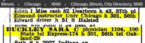 1898 Directory Chicago_p323_Edmund_Sara C Buckley.jpg